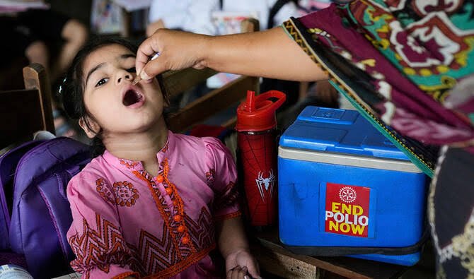 21 تا 27 ستمبر ذیلی قومی انسدادِ پولیو مہم کا اعلان